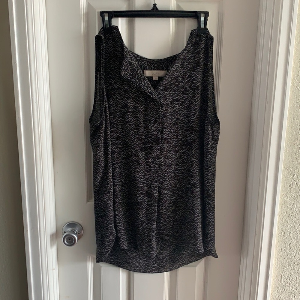 Ann Taylor Loft Lightweight Sleeveless Blouse